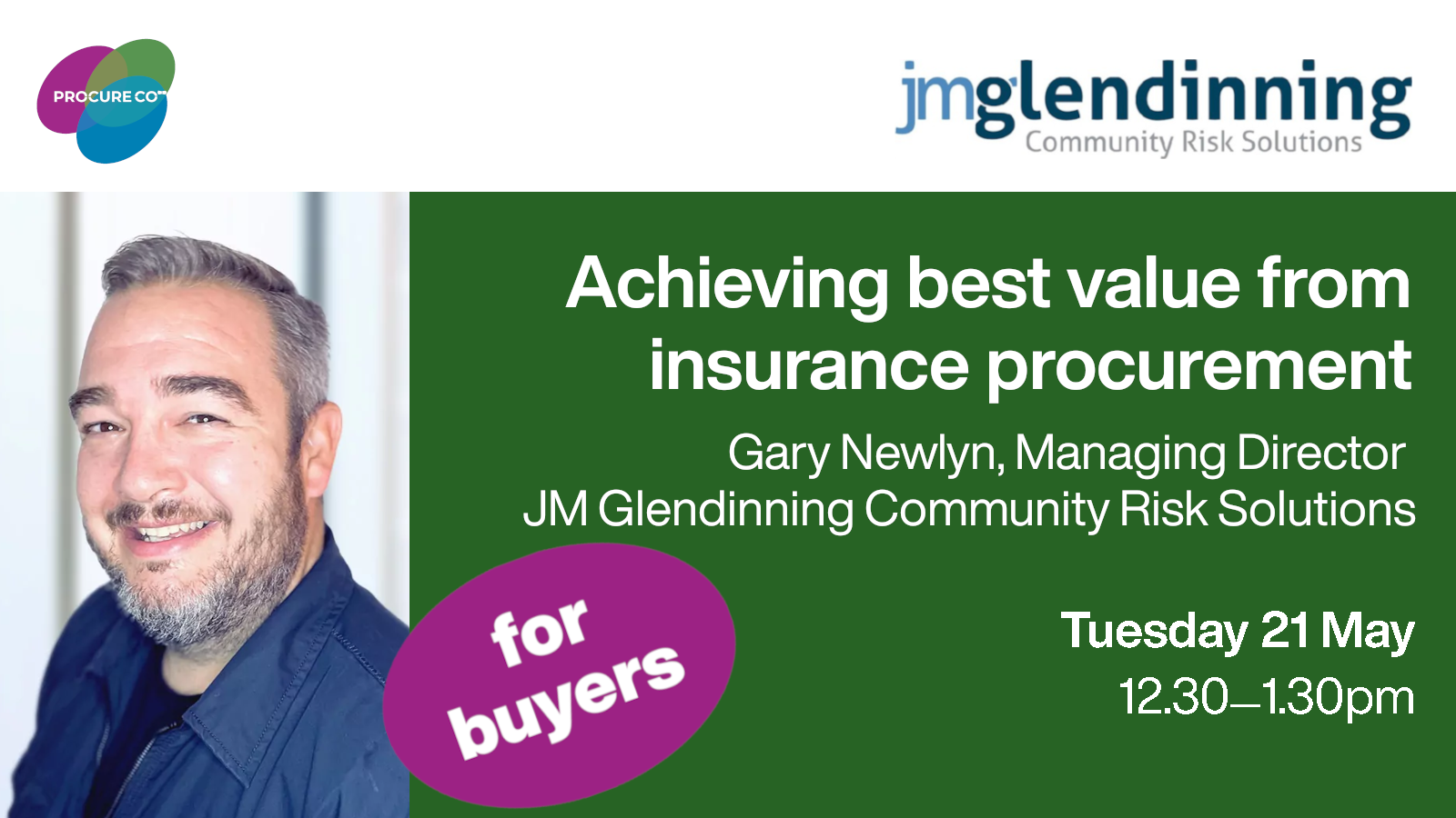 Gary Newlyn on 'Achieving best value from insurance procurement'